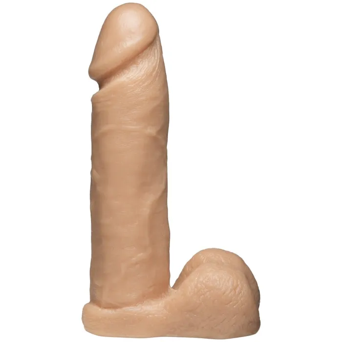 Dildos VacULock 8Inch Realistic Cock With Ultra Harness Doc Johnson