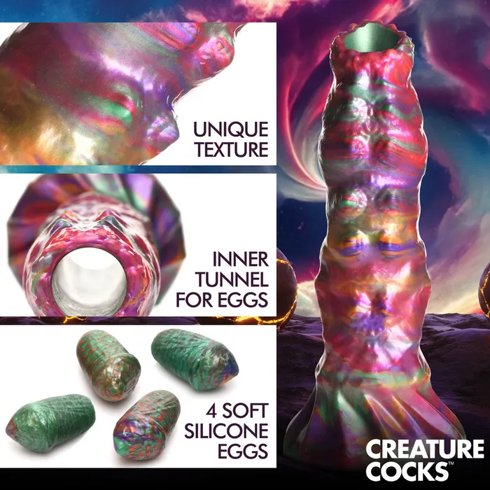Dildos | XR Brands Creature Cocks Larva Silicone Dildo-(ah195)