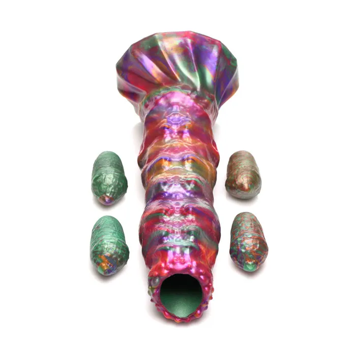 Dildos | XR Brands Creature Cocks Larva Silicone Dildo-(ah195)