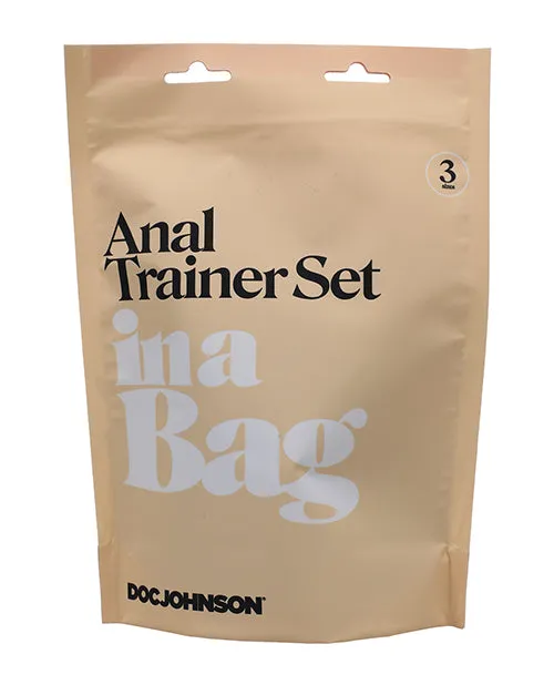 Doc Johnson Anal | In A Bag Anal Trainer Set - Black