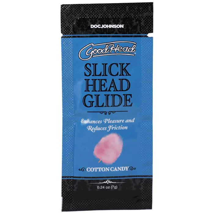 Doc Johnson Enhancers Goodhead Slick Head Glide Cotton Candy 024 Oz