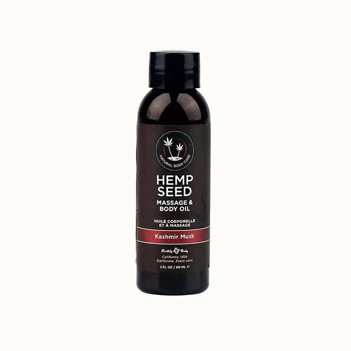 Earthly Body Hemp Seed Massage Body Oil Kashmir Musk Brandy Magnolia Vanilla Musk Scented 59 ml Couples Earthly Body Hemp Seed Massage Body Oil Kashmir Musk Brandy Magnolia Vanilla Musk Scented 59 ml Couples
