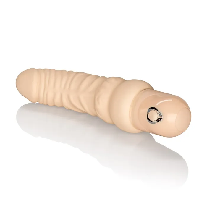 Female Sex Toys CalExotics Waterproof Power Stud Curvy Ivory