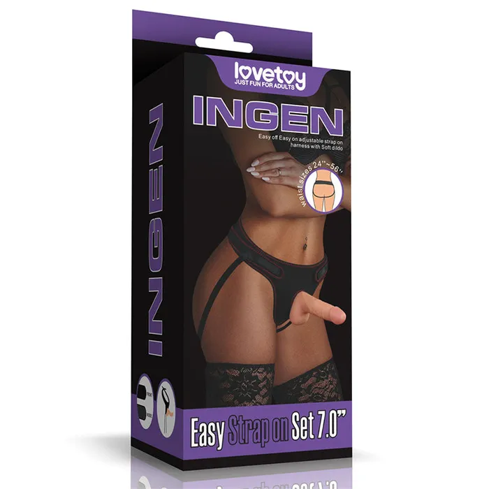Female Sex Toys Ingen Easy StrapOn Setlv715005 Lovetoy