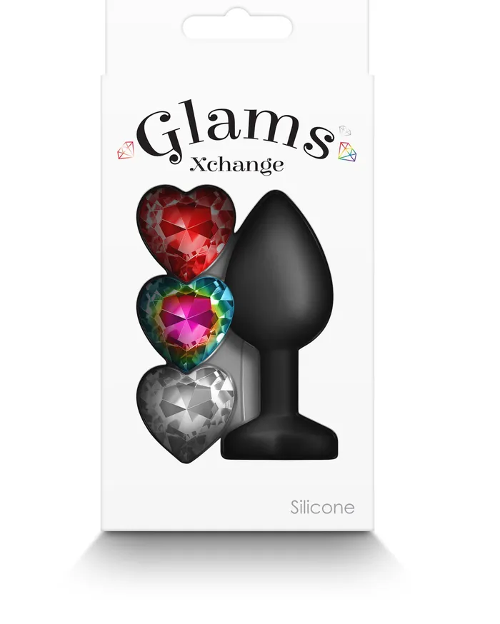 Glams Xchange Heart Plug | NS Novelties Anal