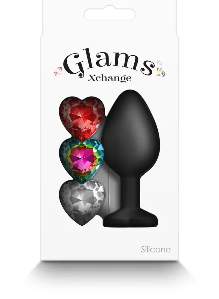 Glams Xchange Heart Plug | NS Novelties Anal