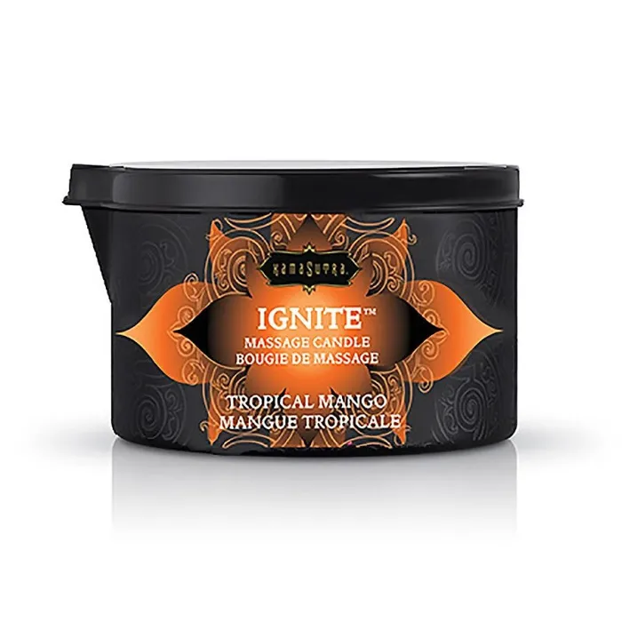 Kama Sutra Couples | Ignite Tropical Mango Massage Candle - 6 Oz. Kama Sutra Couples | Ignite Tropical Mango Massage Candle - 6 Oz.