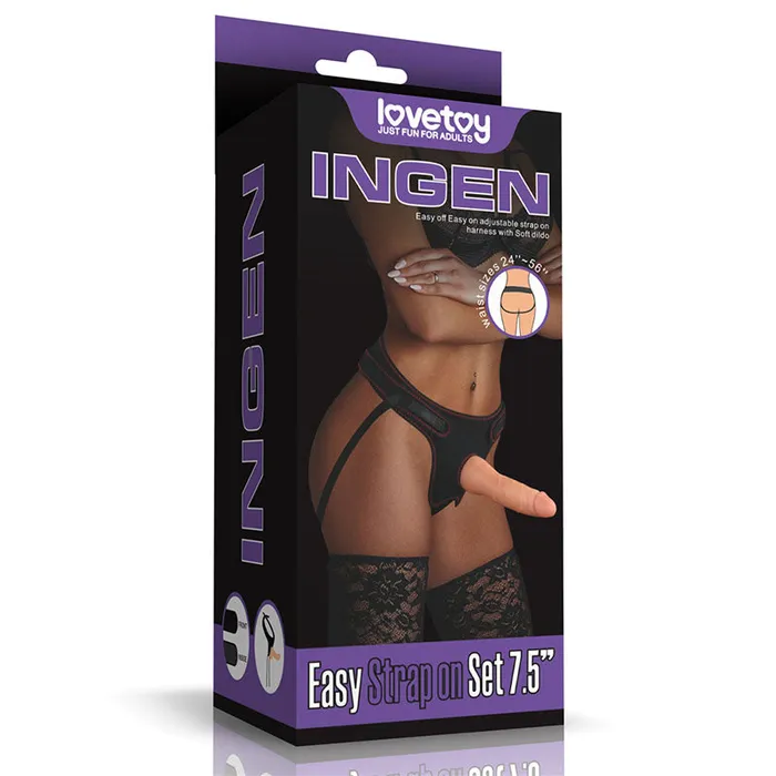 Lovetoy Female Sex Toys Ingen Easy StrapOn Setlv715006
