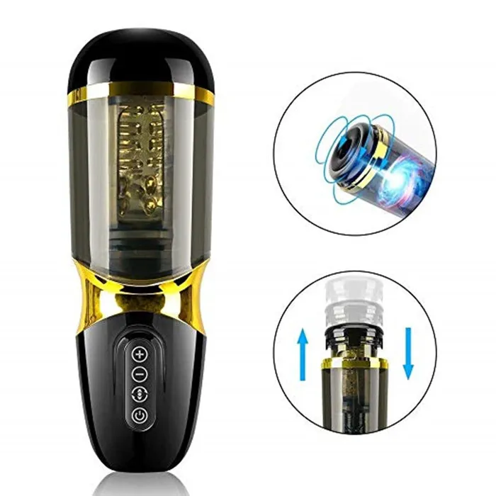 Lusty Age Male Sex Toys | Automatic Piston Rotating Sucking Male Masturbator Cup