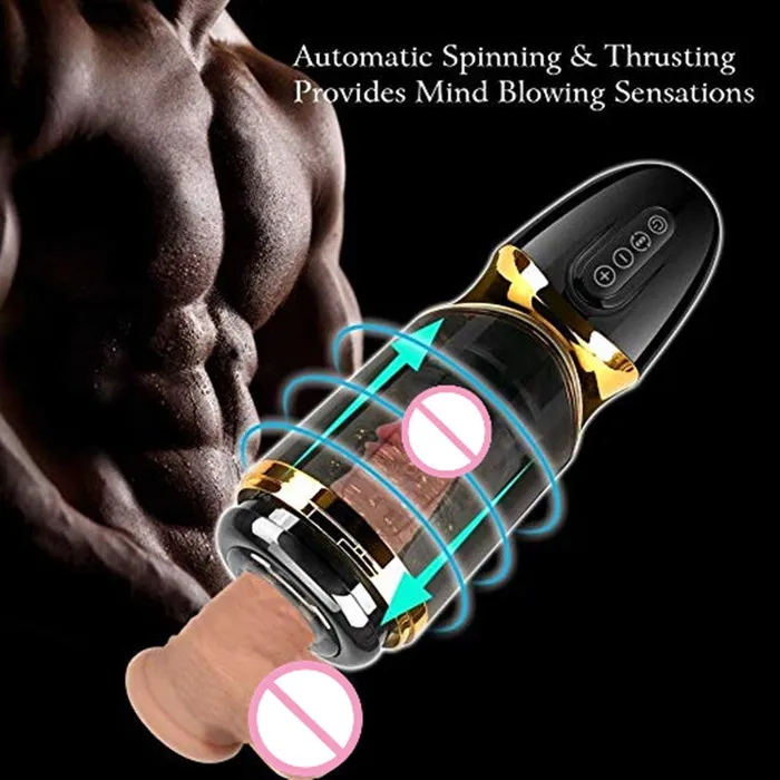 Lusty Age Male Sex Toys | Automatic Piston Rotating Sucking Male Masturbator Cup