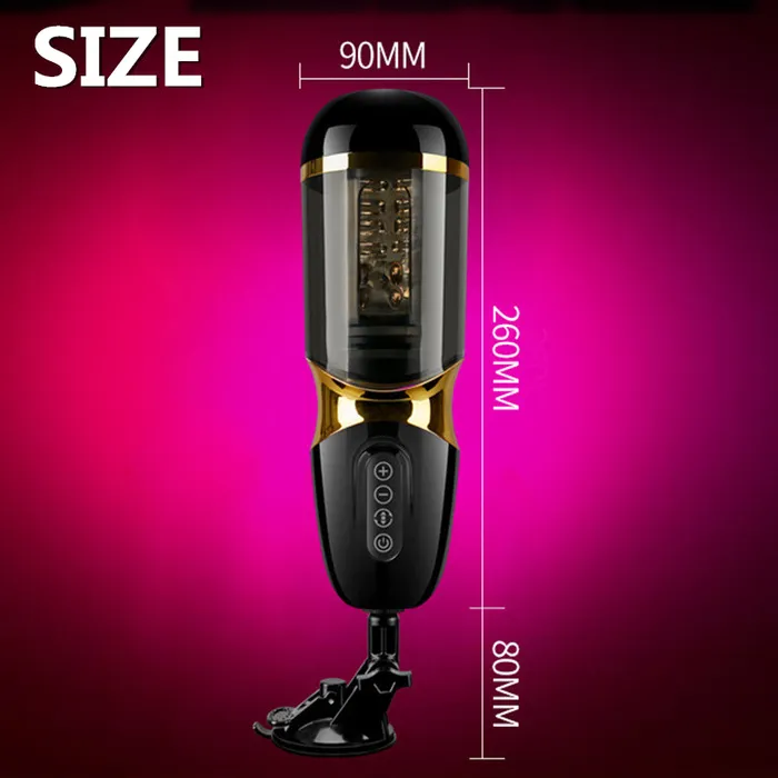 Lusty Age Male Sex Toys | Automatic Piston Rotating Sucking Male Masturbator Cup