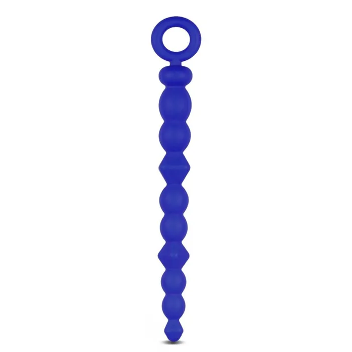 Luxe Silicone Beads Indigo Blush Novelties Anal