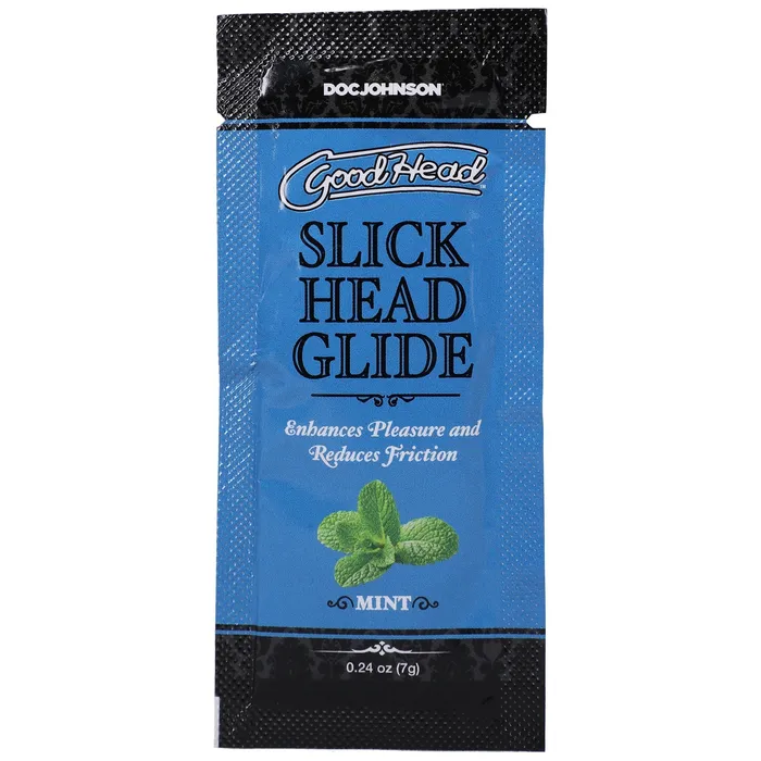 Male Sex Toys Doc Johnson Goodhead Slick Head Glide Mint 024 Oz