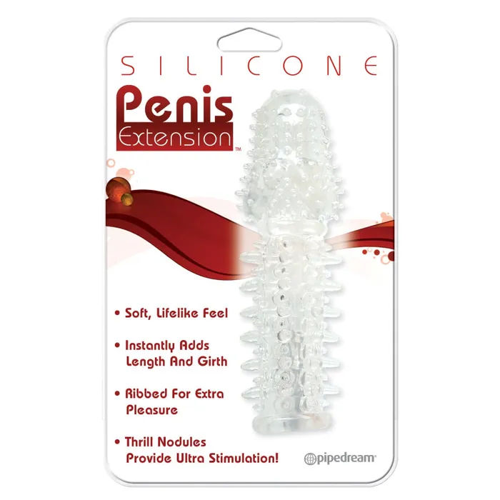 Male Sex Toys Silicone Penis Extension Pipedream