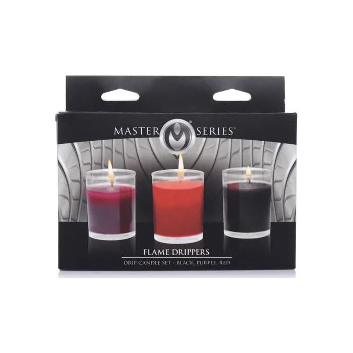 Master Series Anal Flame Drippers Drip Candle Set