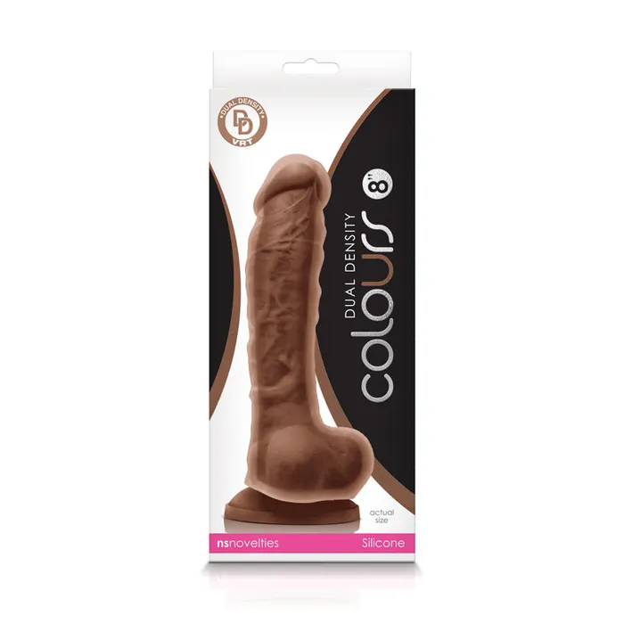 NS Novelties Dildos | Colours - Dual Density - 8" Dildo