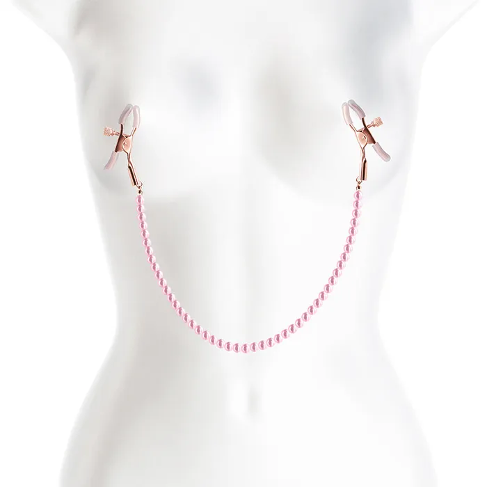 NS Novelties Vibrators | Bound Nipple Clamps - DC1 - Pink-(nsn-1302-44) NS Novelties Vibrators | Bound Nipple Clamps - DC1 - Pink-(nsn-1302-44)