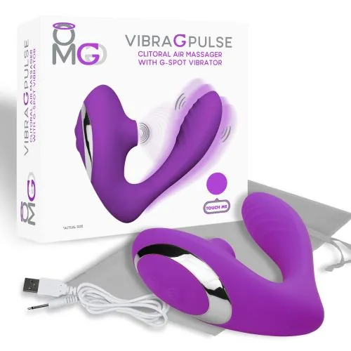 Omg Vibra G Pulse Clitoral Suction Massager W GSpot Vibrator Purple Doctor Love Vibrators Omg Vibra G Pulse Clitoral Suction Massager W GSpot Vibrator Purple Doctor Love Vibrators