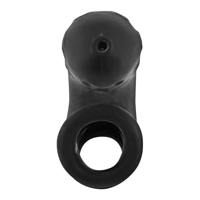 OxBalls Anal Airlock AirLite Vented Chastity Black Ice