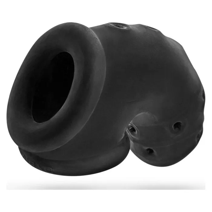 OxBalls Anal | Airlock Air-Lite Vented Chastity Black Ice