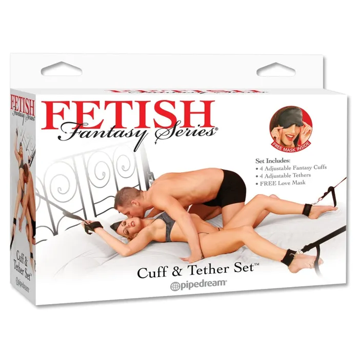 Pipedream Couples Fetish Fantasy Cuff and Tether Set