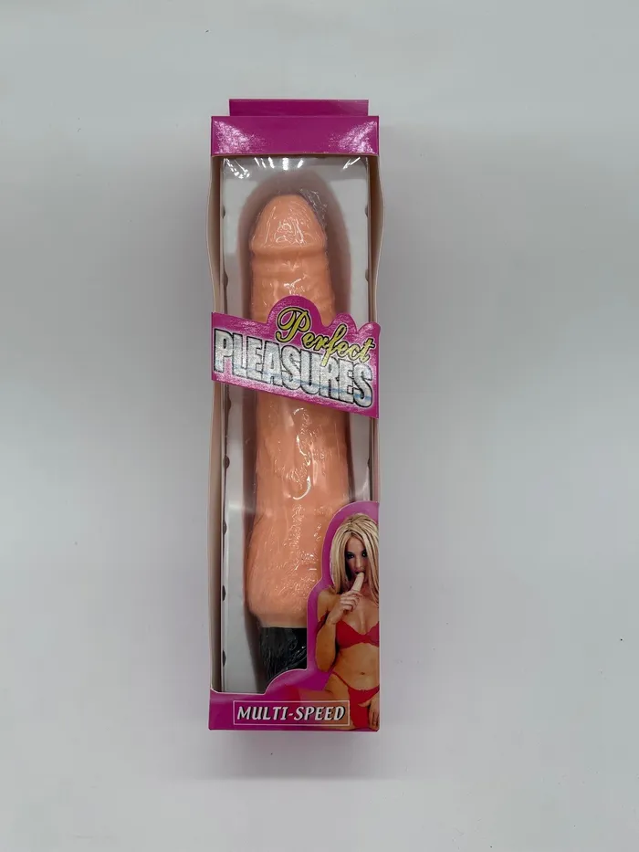 Seven Creations Dildos Perfect Pleasures Vibrating Dildo Flesh