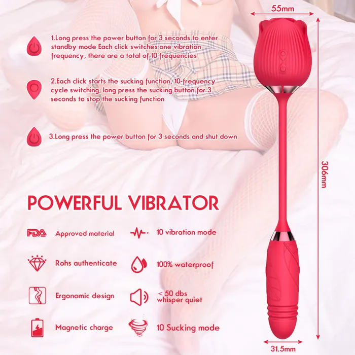 Shenzhen Kovida Medical Products Co., Ltd. Vibrators | Rose Sucking Vibrator