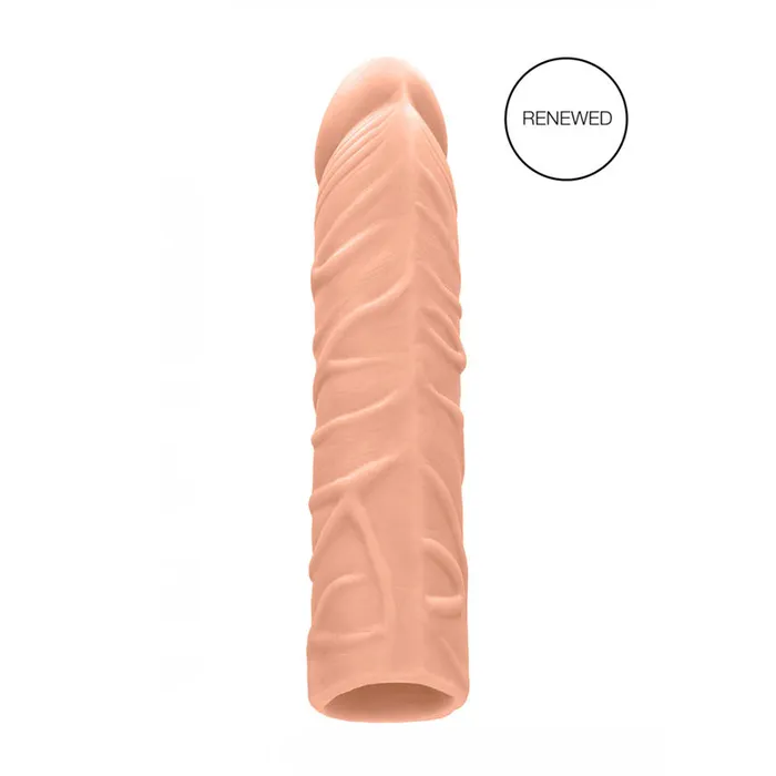 Shots Toys Male Sex Toys | REALROCK 7'' Penis Extender - Flesh 17.8 cm Penis Extension Sleeve Shots Toys Male Sex Toys | REALROCK 7'' Penis Extender - Flesh 17.8 cm Penis Extension Sleeve