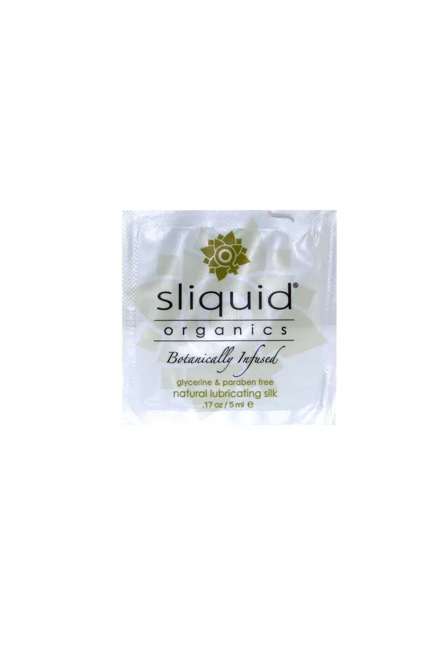 Sliquid Vibrators Organics Silk POP 17 Fl Oz 60 Count Display