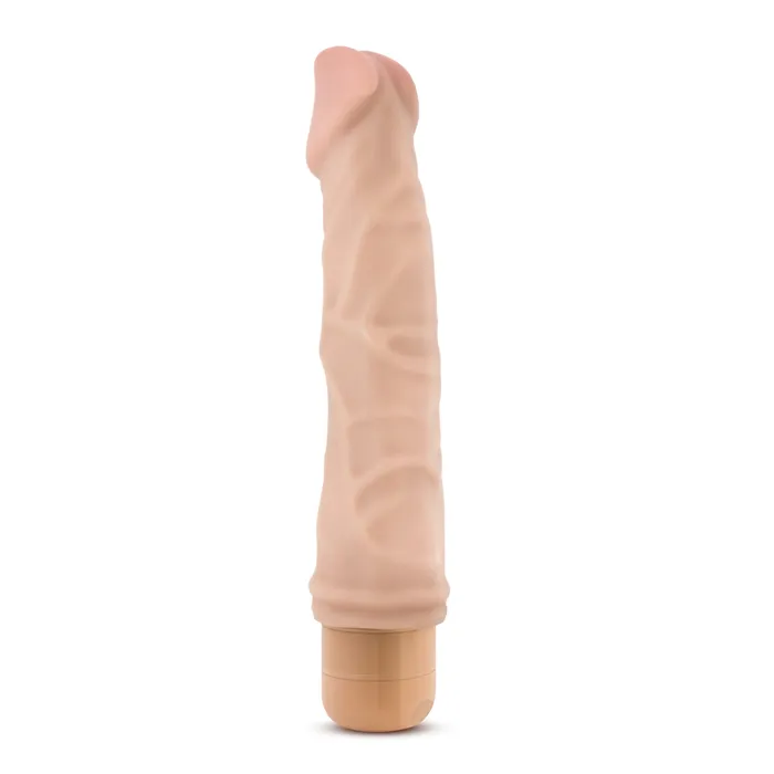 Vibrators Blush Dr Skin Cock Vibe 6 Beige