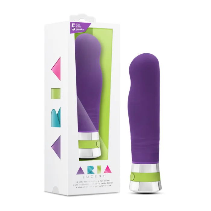 Vibrators Blush Novelties Aria Lucent Plum