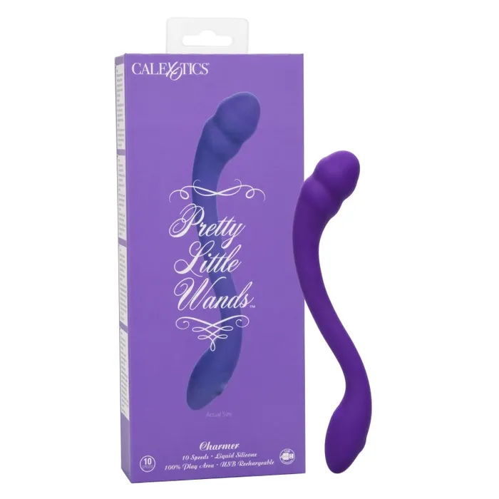 Vibrators | Calexotics Pretty Little Wands Charmer - Purple