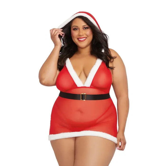 Vibrators Dreamgirl Santa Cutie Queen Size Lipstick Red