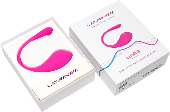 Vibrators | LOVENSE Lush 3.0 Sound Activated Camming Vibrator - Pink - LOVENSE