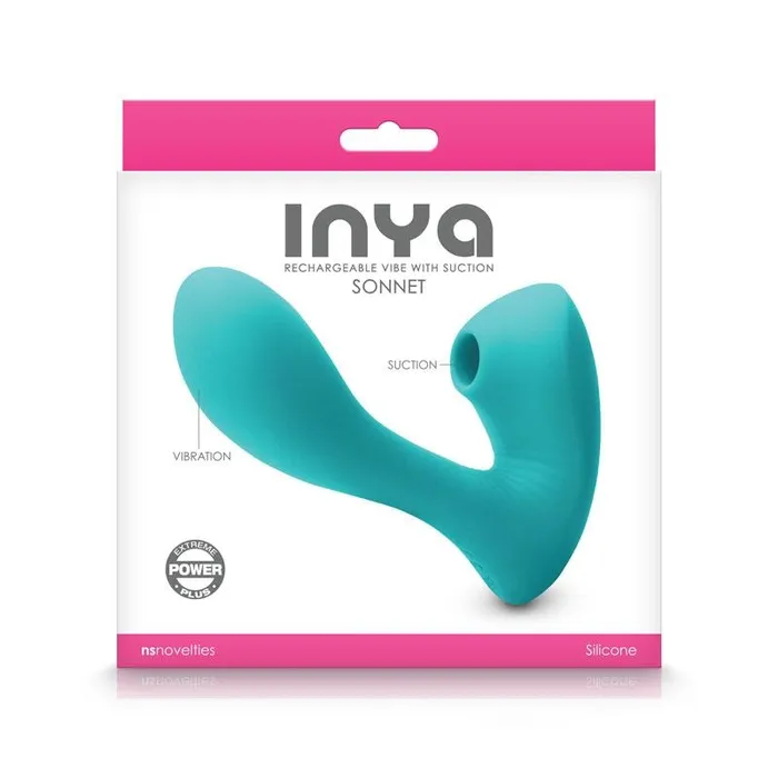 Vibrators | Nsnovelties Inya - Sonnet - Teal Vibrators | Nsnovelties Inya - Sonnet - Teal