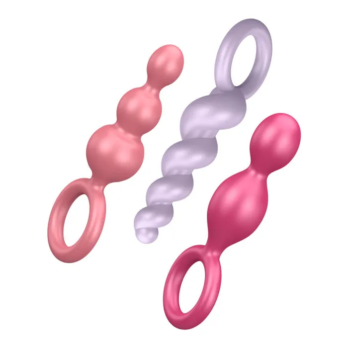 Vibrators | Satisfyer Plugs Colored 3 Piece Set - Satisfyer Vibrators | Satisfyer Plugs Colored 3 Piece Set - Satisfyer