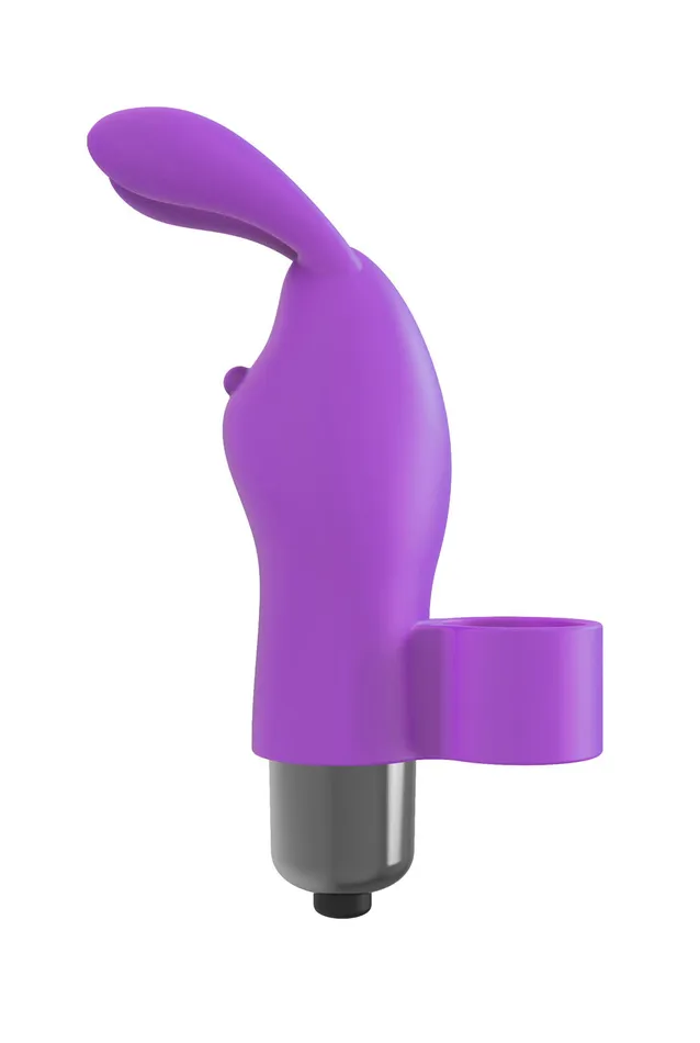 Vibrators The 9s Flirt Finger Bunny Finger Vibrator Purple Icon