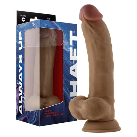 Vvole Shaft Model C 95 in Dual Density Silicone Dildo with Balls Suction Cup Oak Female Sex Toys Vvole Shaft Model C 95 in Dual Density Silicone Dildo with Balls Suction Cup Oak Female Sex Toys