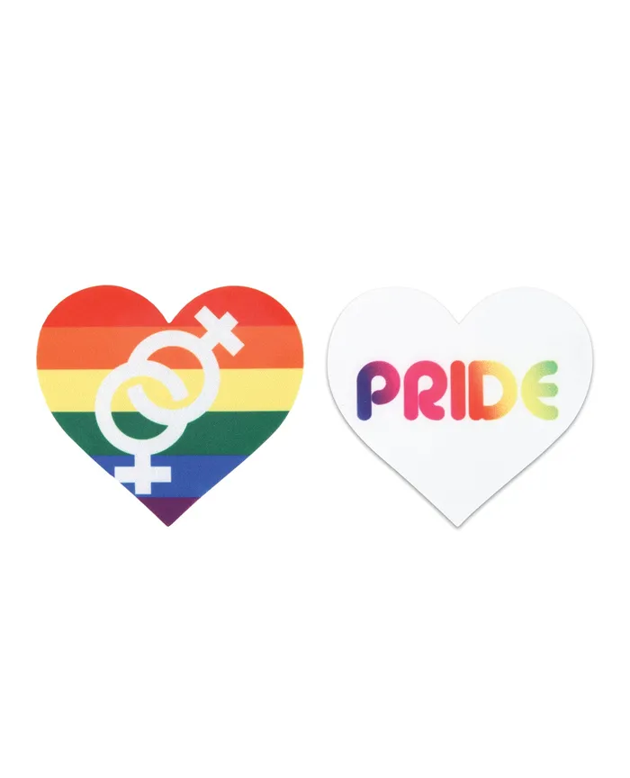 Xgen Male Sex Toys | Peekaboos Pride Hearts - Pack Of 2