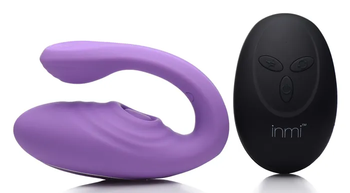 XR Brands inmi Vibrators 7x Pulse Pro Pulsating and Clit Stim Vibe With Remote XR Brands inmi Vibrators 7x Pulse Pro Pulsating and Clit Stim Vibe With Remote