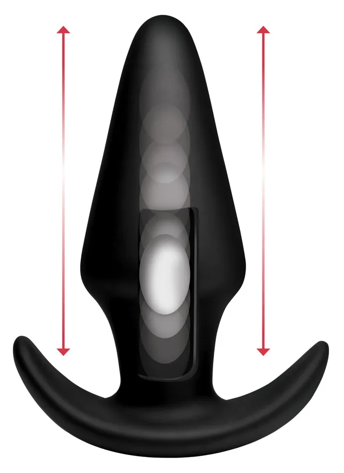 XR Brands Male Sex Toys Kinetic Thumping 7x Large Anal Plug