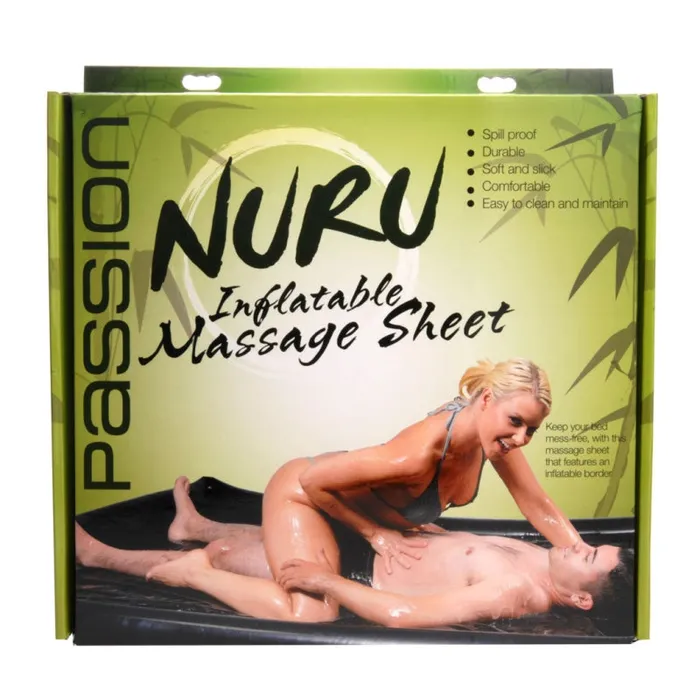 XR Brands Passion Lubricant Couples | Nuru Inflatable Vinyl Massage Sheet XR Brands Passion Lubricant Couples | Nuru Inflatable Vinyl Massage Sheet