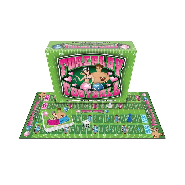 Adam and Eve Games Foreplay Football Board Game