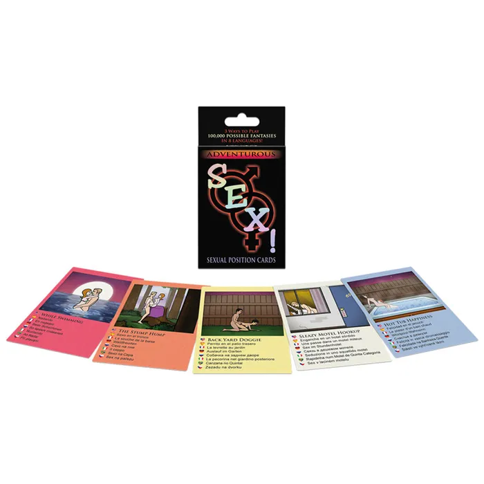 Adventurous Sex Card Game Kheper Games Couples