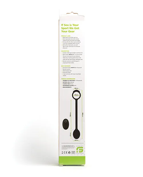 Anal Sport Fucker Motovibe Buzz Lock Black 665 INC