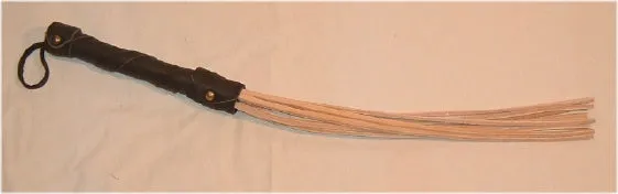 Bdsmgear Anal Black and Tan CatoNine Tail