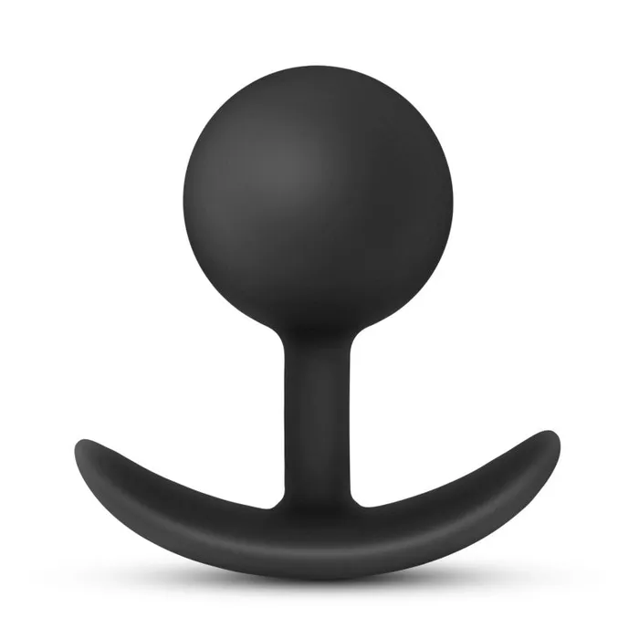 Blush Novelties Anal Anal Adventures Platinum Vibra Plug Black 89 cm Butt Plug with Internal Weight Blush Novelties Anal Anal Adventures Platinum Vibra Plug Black 89 cm Butt Plug with Internal Weight