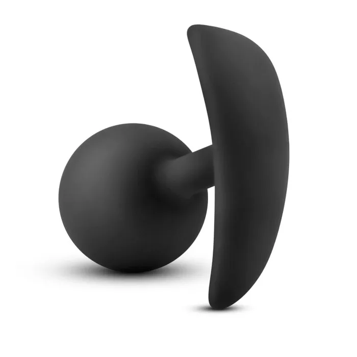 Blush Novelties Anal Anal Adventures Platinum Vibra Plug Black 89 cm Butt Plug with Internal Weight Blush Novelties Anal Anal Adventures Platinum Vibra Plug Black 89 cm Butt Plug with Internal Weight