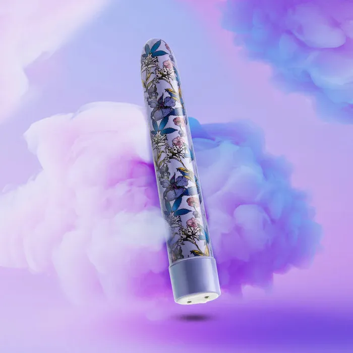 Blush Novelties Anal Limited Addiction Floradelic 7Inch Slimline Vibrator