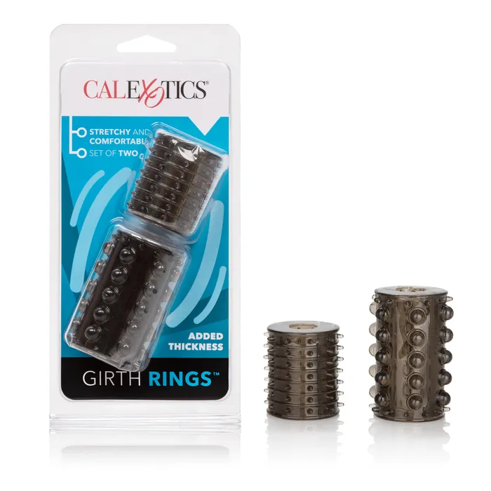 California Exotic Anal Silicone Girth Rings Stretch Y Enhancement for Support And